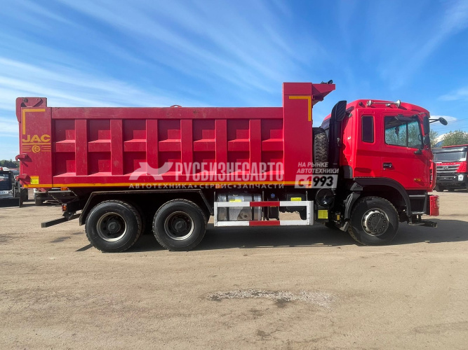 Купить Самосвал JAC N350 6х4 б/у (2022 г.в., 50 410 км)(5572)новая резина в компании Русбизнесавто - изображение 5