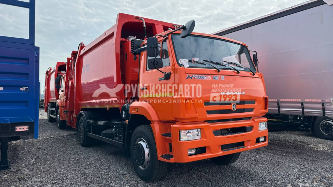 Купить КО-427-72 на шасси КАМАЗ 53605-3950-48 Мусоровоз с задней загрузкой, портал, 18,5 м3 в компании Русбизнесавто - изображение 18