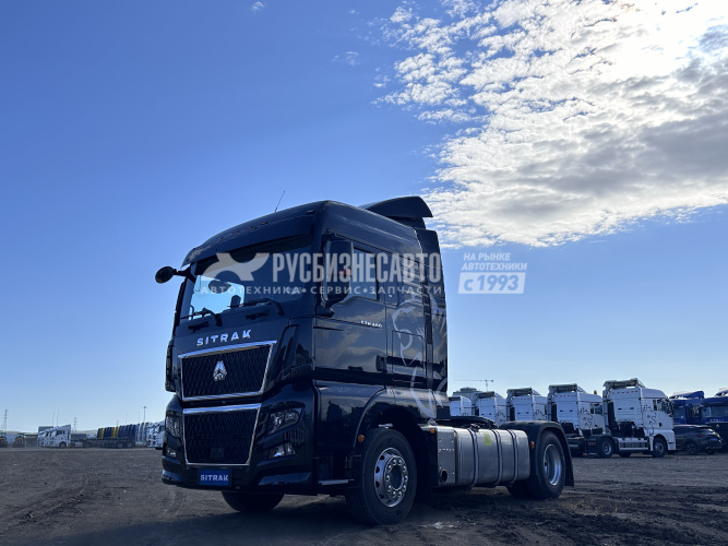 Купить Тягач SITRAK C7H MAX 4x2 ( ZZ4186V391HE ) / без АДР и КОМ / один бак / запас.колесо на раме в компании Русбизнесавто - изображение 0