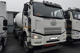 Автобетоносмеситель TIGARBO, FAW 8х4, 12м3 б/у (2022 г., 37 615 км)(0028)