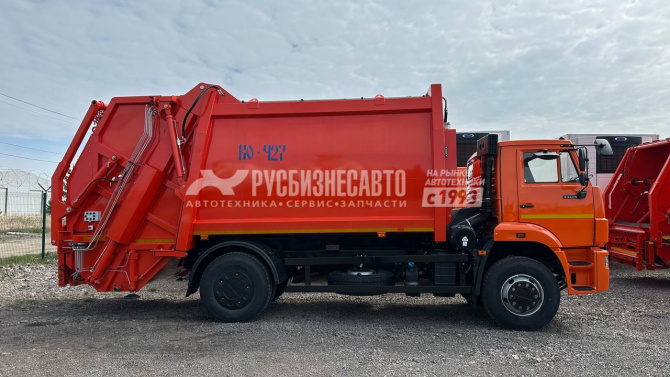 Купить КО-427-72 на шасси КАМАЗ 53605-3950-48 Мусоровоз с задней загрузкой, портал, 18,5 м3 в компании Русбизнесавто - изображение 16