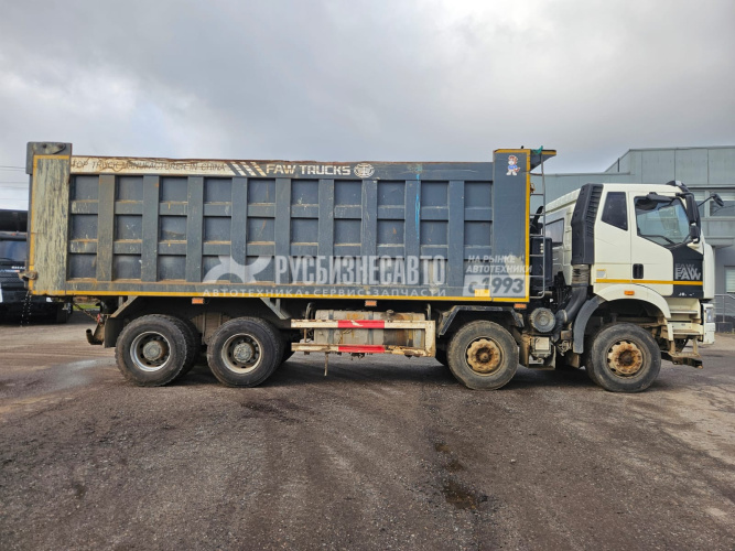 Купить Самосвал FAW J6 8x4 б/у (2023 г.в.,56 850 км.)(7844)Сбер комиссия - Бронь Защепкина Ю.И. в компании Русбизнесавто - изображение 2