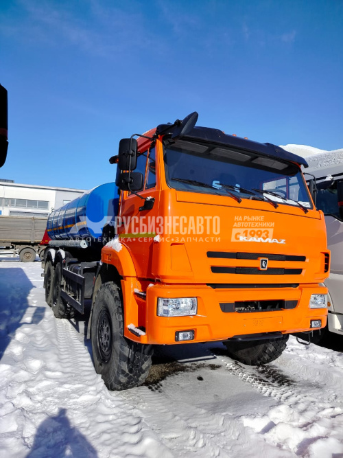 Купить АЦ пищевая  КАМАЗ-43118 (10м3, 2 отсека, насос СВН-80, мод. 7074А9-50)  в компании Русбизнесавто - изображение 3