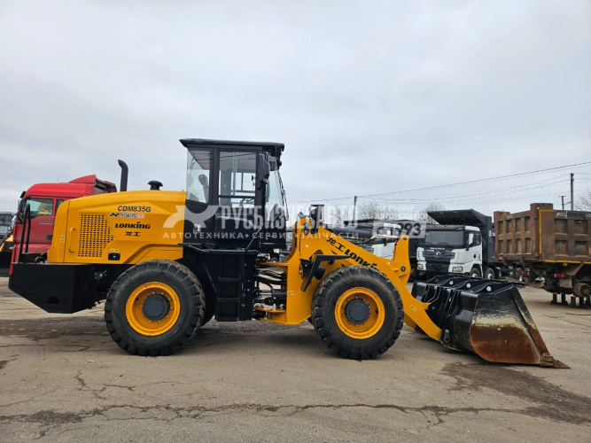 Купить Погрузчик фронтальный LONKING, CDM 835G б/у (2024г., 464 м.ч.)(2860) в компании Русбизнесавто - изображение 3