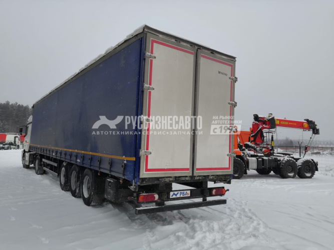 Купить Полуприцеп Нефаз 93341 (Штора, ворота) б/у (2019г.в.)(2436) в компании Русбизнесавто - изображение 2