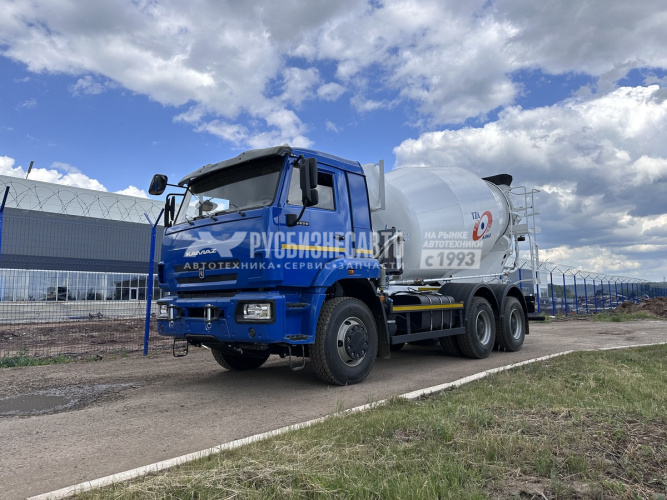 Купить Автобетоносмеситель 58140V на шасси КАМАЗ 6520-4980-49 (Евро-5) 10м3 в компании Русбизнесавто - изображение 0