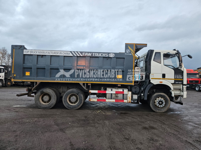 Купить Самосвал FAW J6 6x4 б/у (2022 г.в.,24 481 км.)(9491)Сбер комиссия в компании Русбизнесавто - изображение 2