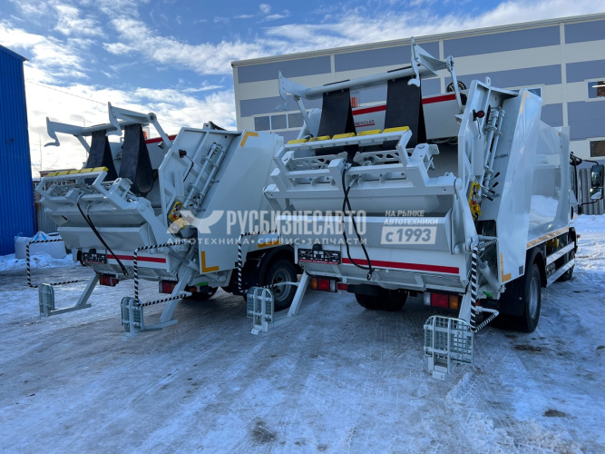 Купить KAT-8 на шасси Isuzu NQR90 (ТКМ-483) Мусоровоз задн. загрузка в компании Русбизнесавто - изображение 5
