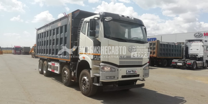 Купить Cамосвал FAW J6 8х4 б/у (2023гв, 32 038 км) (7316) в компании Русбизнесавто - изображение 0