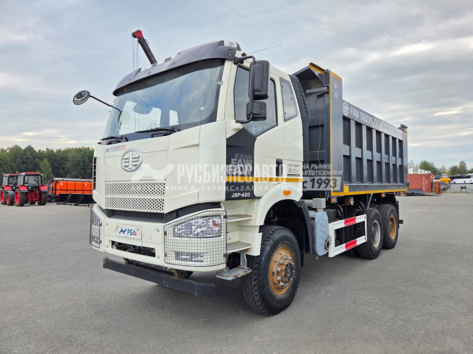 Купить Самосвал FAW J6 (6x6) б/у (2023 г., 26 275 км) (6249) в компании Русбизнесавто - изображение 2