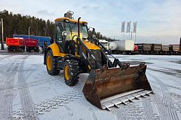 Экскаватор-погрузчик CUKUROVA 884 с кондиционером б/у (2022 г.в., 1 763 м/ч)(0258)