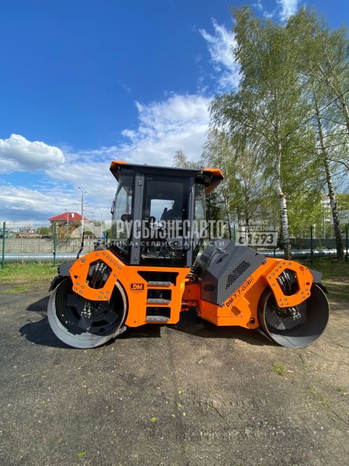 Купить Каток дорожный двухвальцовый вибрационный DM-7.7-VD (вес 7,95 т. шир. вальца 1,7 м, ЯМЗ) в компании Русбизнесавто - изображение 17