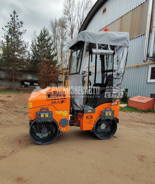 Купить Каток тротуарный двухвальцовый вибрационный DM-02-VD(масса 1,5 т. шир. вальца 0,9м) в компании Русбизнесавто - изображение 9