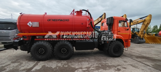 Купить АКН-10 КАМАЗ 43118 (вакуум,10 м3, насос КО-505, ДОПОГ, мод. 4672G2-30) в компании Русбизнесавто - изображение 10