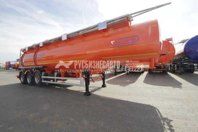 Купить Полуприцеп-цистерна SF3340 (40м3, 4 отс., насос НК-600) в компании Русбизнесавто - изображение 1