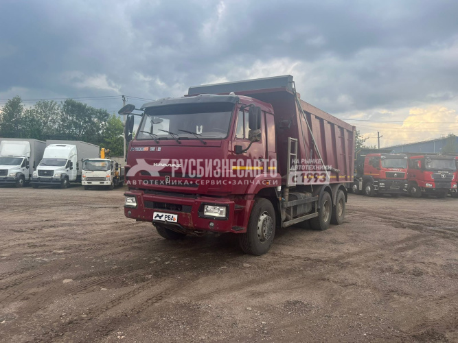 Купить КАМАЗ 6520-B5 самосвал ДВС Cummins б/у (2023 г., 40 002 км.)(9732) в компании Русбизнесавто - изображение 3