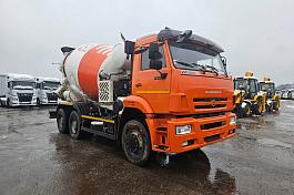 Автобетоносмеситель 5814Z9 на шасси КАМАЗ 6520 6х4 б/у (2022 г., 4 256 км., 137 м.ч.)(1064)