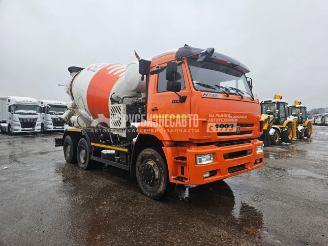 Купить Автобетоносмеситель 5814Z9 на шасси КАМАЗ 6520 6х4 б/у (2022 г., 4 256 км., 137 м.ч.)(1064) в компании Русбизнесавто - изображение 0