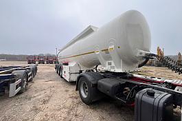 KASSBOHRER полуприцеп-цистерна под свелые НП, алюминий 32м3 б/у (2020 г.)(9107)