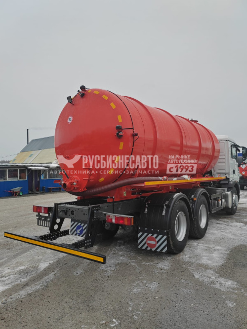 Купить МВ-17 HOWO T5G (6х4, шасси 4000) (вакуумная машина, 17 м3, насос КО-510, СПЕКТР) в компании Русбизнесавто - изображение 1