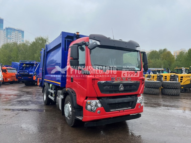 Купить МКЗ-50-16 на шасси HOWO T5G 4x2 база 4000 мм, мусоровоз, 16м3, задн. загрузка, портал в компании Русбизнесавто - изображение 7