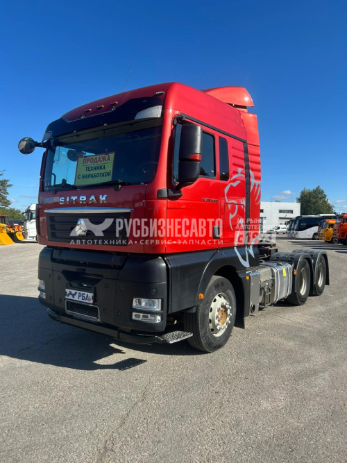 Купить Седельный тягач SITRAK C7H 6x4 АКПП на Пневмо б/у (2023 г.в. 106 998 км)(5893) в компании Русбизнесавто - изображение 4