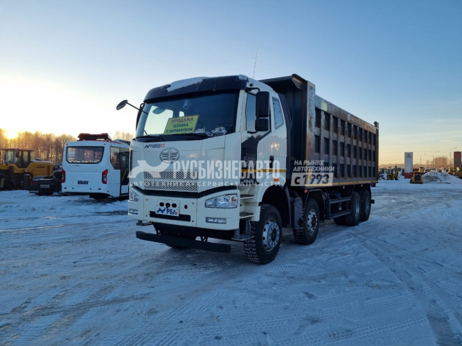 Купить Самосвал FAW J6 (8х4) б/у (2022 г., 36 871 км)(0298) в компании Русбизнесавто - изображение 1
