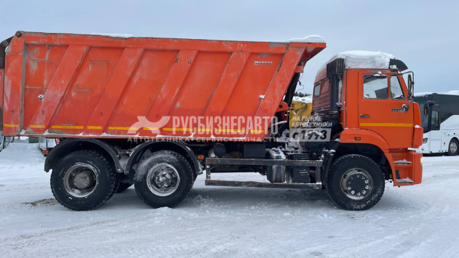 Купить КАМАЗ 6520-53 самосвал б/у (2019 г., 208 549 км.)(5962) в компании Русбизнесавто - изображение 2