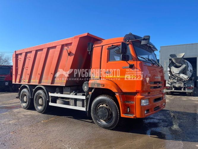 Купить КАМАЗ 6520-53 самосвал б/у (2022 г., 30 506км.)(9434) новая резина в компании Русбизнесавто - изображение 10