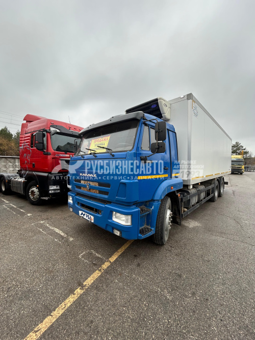 Купить Камаз 65117 рефрижератор 6х4 б/у (2023 г.в. 77 695 км.)(0239) Сбер комиссия в компании Русбизнесавто - изображение 8