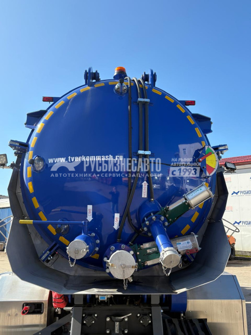 Купить ТКМ-630 (илосос МАЗ 6312С9-8575-012, 15м3+1,5м3 (ил/вода), насос 2600 м3/час, сист.гидроразмыва) в компании Русбизнесавто - изображение 27
