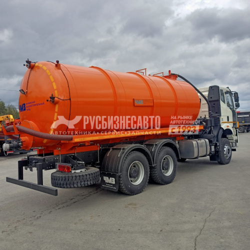 Купить МВ-19 FAW-3250 (6х4, шасси 4300) (вакуумная машина, 19 м3, насос КО-510, ЧМЗ) в компании Русбизнесавто - изображение 4