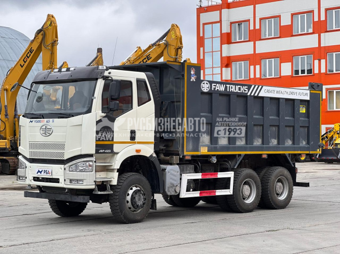 Купить Самосвал FAW J6 (6x6) б/у (2023 г. 24 457 км)(6774) в компании Русбизнесавто - изображение 6