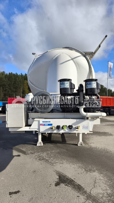 Купить ППЦ материаловоз (цемент, мука, комбикорм)  BULL (30 м3, 3 оси SAF, WABCO, компр. 12м3/мин) в компании Русбизнесавто - изображение 1