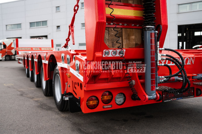 Купить TIRKON LWB5A, П/п трал раздвижной, 5 осей, г/п 56,2т. в компании Русбизнесавто - изображение 2