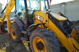 Экскаватор-погрузчик JCB, 3CXS14M2NM б/у (2016 г., 3573 м.ч.) + бур