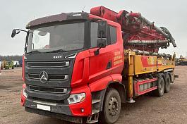 Автобетононасос SANY SYG5261THB 370C-10, 6x4 б/у (2023 г., 51 223 км,8 896 м/ч)(0095)