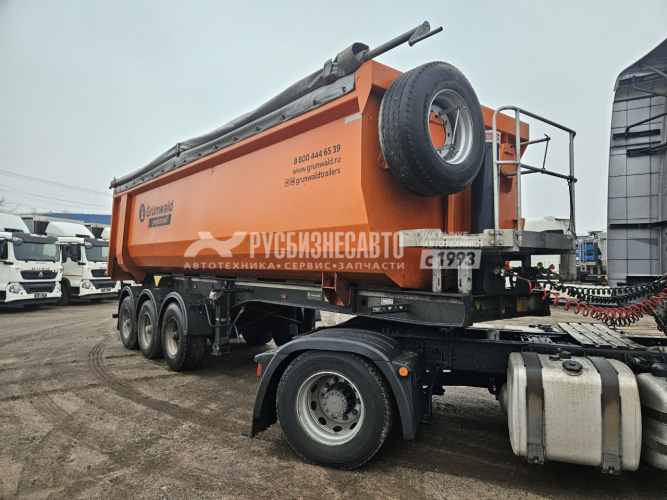 Купить Полуприцеп самосвальный GRUNWALD 9453-11-60  б/у (2024г.)(1237) в компании Русбизнесавто - изображение 0
