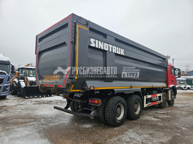 Купить Самосвал HOWO T5G 8x4 б/у (2024г., 58 833 км.)(4000)новая резина зад. ось в компании Русбизнесавто - изображение 6