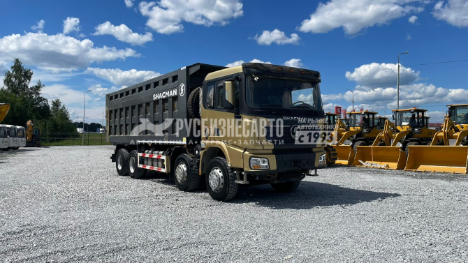 Купить Самосвал SHACMAN SX331863366 8х4 б/у (2022 г.в., 30 961 км) (550 л.с.) (9409) в компании Русбизнесавто - изображение 0
