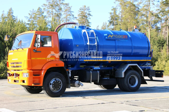 Купить МВ-12 (ТЛ740) на шасси КАМАЗ-53605 вакуумная (модель 4680D3-40) в компании Русбизнесавто - изображение 0