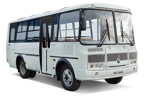Автобус ПАЗ 32053-50 подиумный, сиденья Комфорт без ремней безопасности