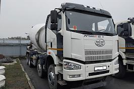Автобетоносмеситель TIGARBO, FAW 8х4, 12м3 б/у (2022 г., 14 970 км)(0029)