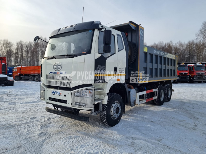 Купить Самосвал FAW J6 (6x4) ПЖД, сухой фен б/у (2022 г., 71 976 км.) (9541) в компании Русбизнесавто - изображение 2