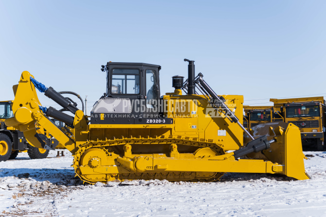 Купить Бульдозер гусеничный ZOOMLION ZD320-3 (кондиционер, гусеница 560мм, однозубый рыхлитель) в компании Русбизнесавто - изображение 3