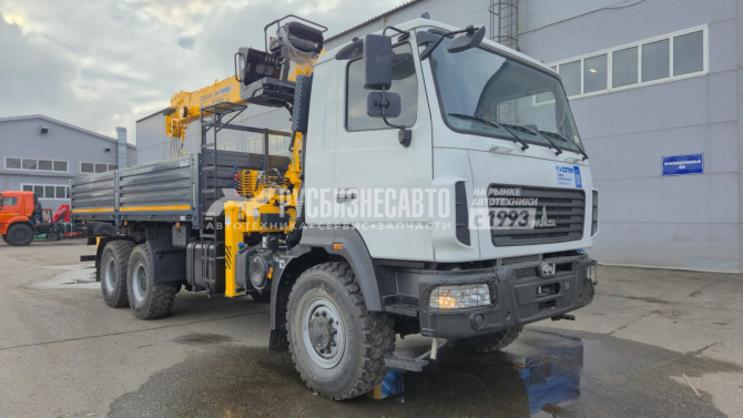 Купить КМУ МАЗ 630226-5575-060 (Евро-5) + SOOSAN SCS736LII верх.упр. + борт сталь 6,2м. в компании Русбизнесавто - изображение 0