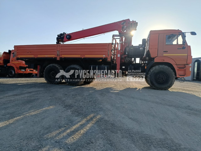 Купить КМУ КАМАЗ 43118 (6x6) (Евро-5) + HORYONG HRS216 верх.упр. б/у (2023г., 19048км.) (0020) в компании Русбизнесавто - изображение 3