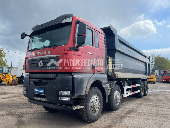 Купить Самосвал SITRAK C7H  8x4 (ZZ3316V466ME) б/у (2023г. , 46 006 км) (1815) в компании Русбизнесавто - изображение 0
