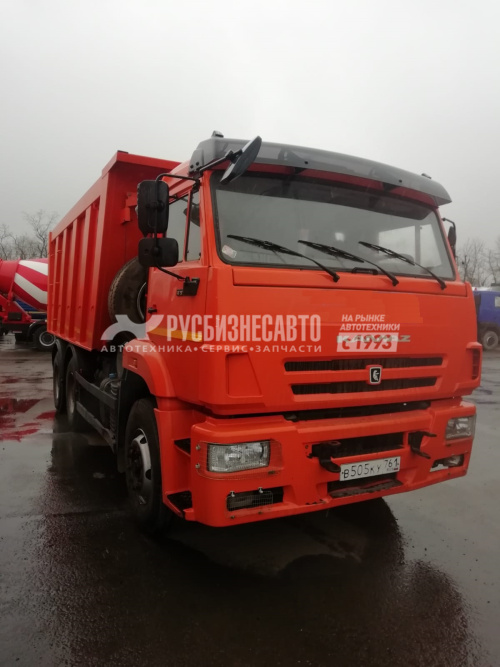 Купить КАМАЗ 6520-53 самосвал б/у (2021 г., 52 283 км.) (6938) в компании Русбизнесавто - изображение 0
