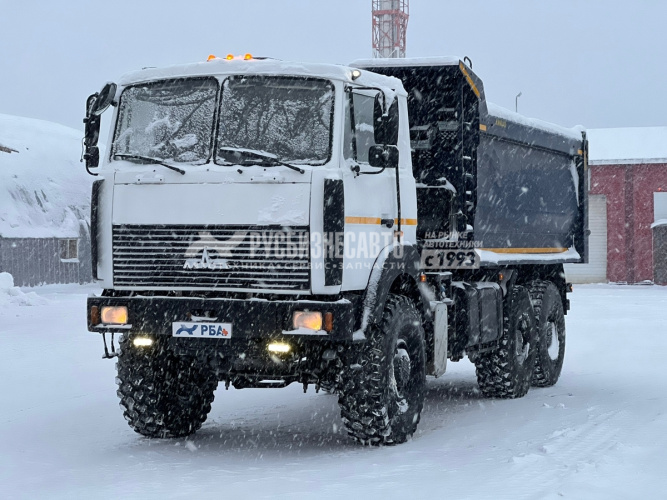 Купить Самосвал 6х6 МАЗ 658931-03E б/у (2021 г, 37 287 км) в компании Русбизнесавто - изображение 6